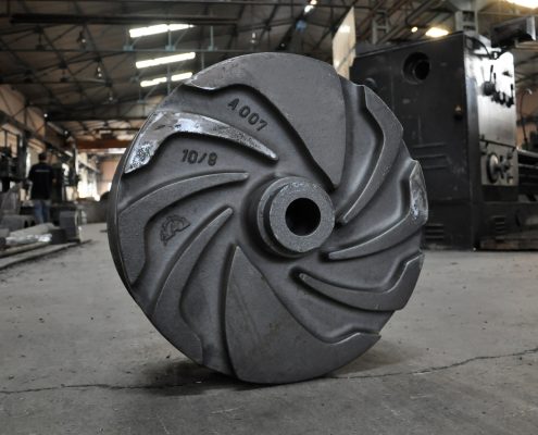 Slurry Pump Fan / WEAR RESISTANT IRON CASTINGS